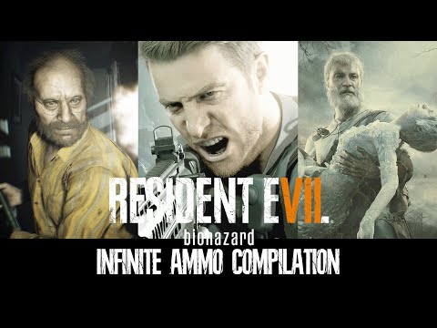 Using Infinite Ammo in Every Resident Evil 7 Campaigns