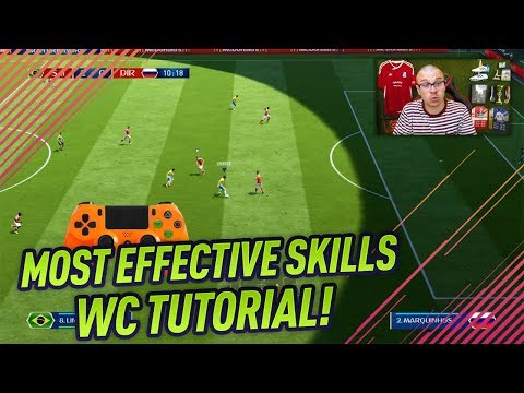 FIFA 18 WORLD CUP MOST EFFECTIVE SKILL MOVES TUTORIAL - BEST ATTACKING SKILLS TO SCORE MORE GOALS!