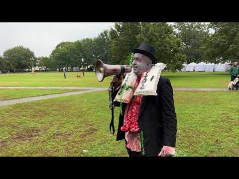 Salem Zombie Walk "Ready To Eat Some Tourists" Salem Town, "Witch City" Massachusetts  USA 2022