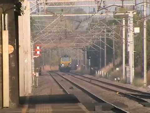 Freight and Passenger action at Acton Bridge & Newton-le-Willows 01-10-11