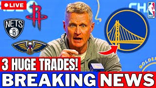 🚨 WARRIORS MAKING 3 MASSIVE TRADES, INCLUDING ONE WITH A DIVISION RIVAL! WARRIORS NEWS