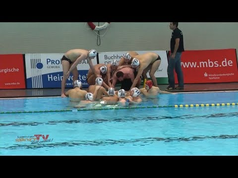 OSC Postdam against the favorite ASC Duisburg in the German Water Polo League
