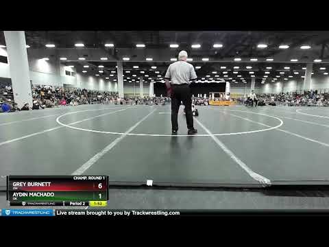 106 Lbs Champ. Round 1 - Grey Burnett, OH Vs Aydin Machado, OK D9f5