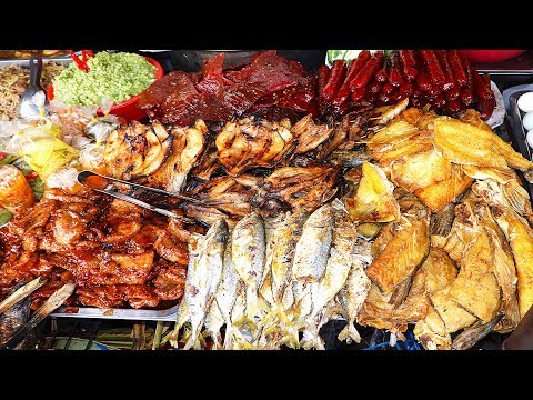 Amazing Street Food At Phnom Penh Phsar Kandal Market/Cheap Street Food 2019 Compilation