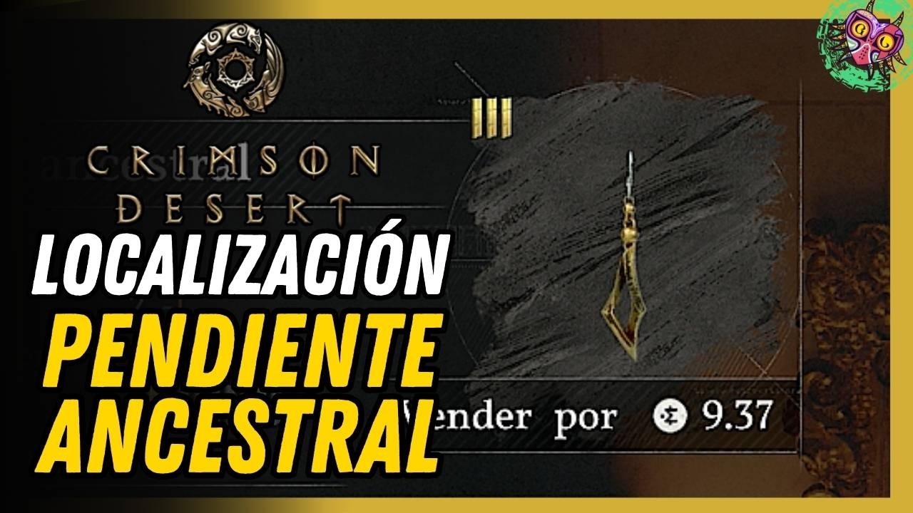 Cómo Conseguir Pendiente Ancestral Fácil | Ubicación Exacta Crimson Desert Cómo Conseguir Pendiente Ancestral Fácil | Ubicación Exacta Crimson Desert