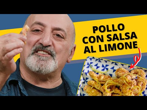 Chicken with lemon sauce