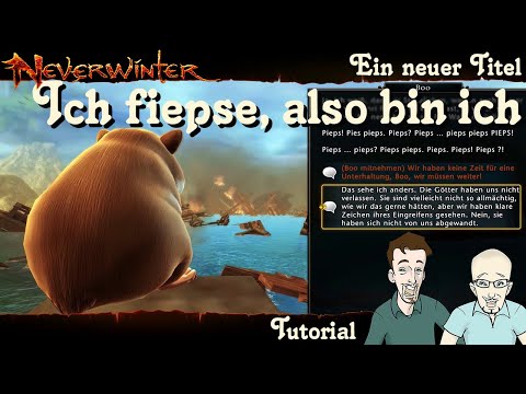 NEVERWINTER: So bekommt man den Titel Ich fiepse, also bin ich - Tutorial KAMPAGNE CHULT deutsch