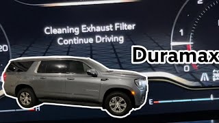 GMC Yukon 3.0L Diesel Particulate Filter (DPF) Self Cleaning Procedure