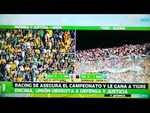 Tigre 1 - Racing 1 | Gol De Tigre/Rodriguez | Domingol | Superliga 2019