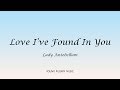 Lady Antebellum - Love I've Found In You (Lyrics) - Own The Night