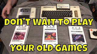 Don't Wait to Play Your Old Video Games