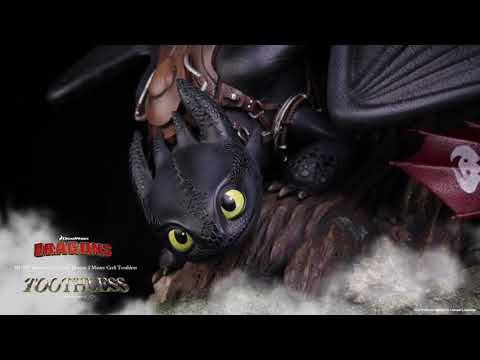Beast Kingdom MC-067 How to Train Your Dragon 2 Master Craft Toothless 1:4 Scale Master Craft Figure Statue