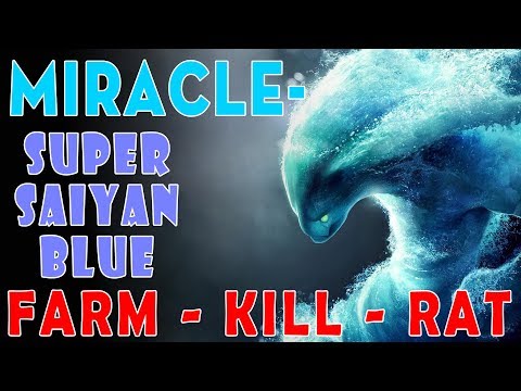 Dota 2 Miracle  Morphling - Super Saiyan Blue - FARM | KILL | RAT