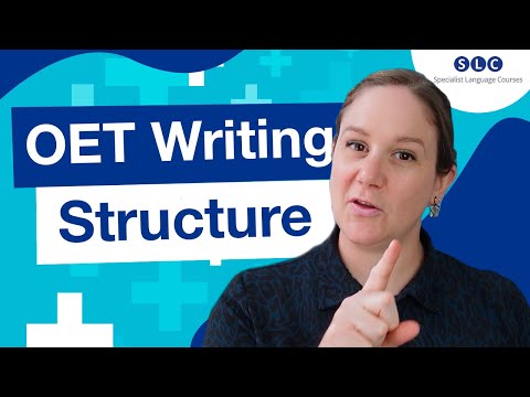 OET Writing: How to structure a letter