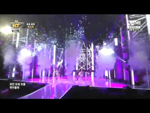 140724 Sistar - OK GO! [Comeback Stage] @ 10th Anniversary M! Countdown