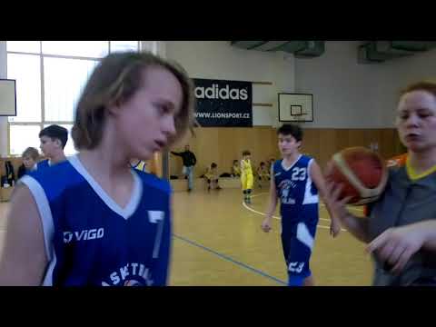 AŠ Mladá Boleslav U13B - BC Kolín U13B  --- 30:99 (2.čtvrtina)
