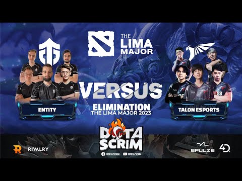 Entity vs Talon Esports - Lima Major 2023 - Playoffs - Elimination - Game Highlights - BO3