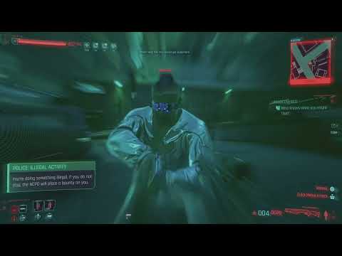 Cyberpunk 2077 Did this gonk really miss?!?!