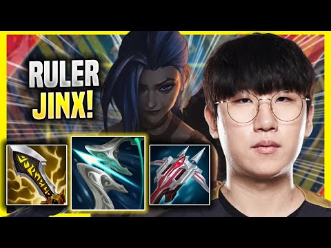 RULER DESTROYING WITH JINX! - GEN Ruler Plays Jinx ADC vs Zeri! | Season 2022