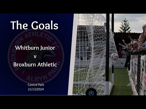 Whitburn Junior v Broxburn Athletic  - The goal
