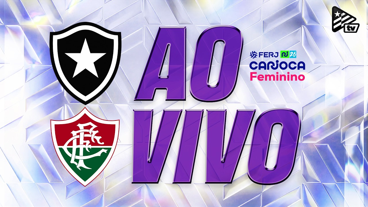 AO VIVO | Botafogo estreia no Carioca Feminino 2026 contra o Fluminense no Nilton Santos