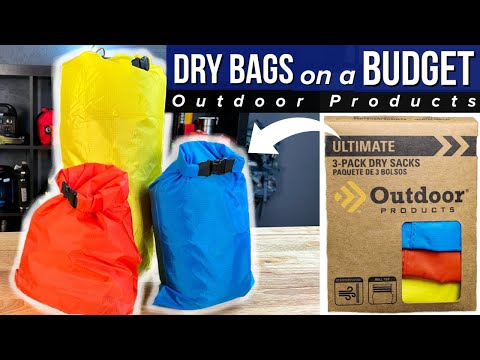 Outdoor Products Ultimate BUDGET DRY BAGS Review - Are they worth it?