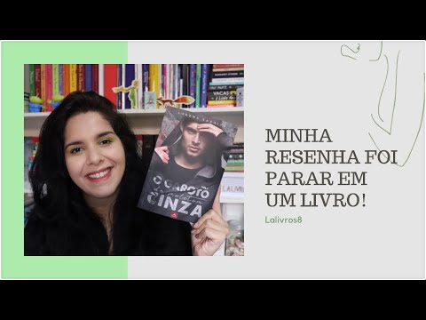 Minha resenha foi parar em um livro!!! "O garoto do moletom cinza" - Lorena Saraiva