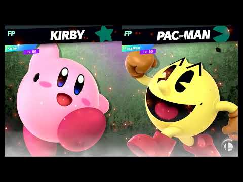 Super Smash Bros Ultimate Amiibo Fights – Request #22925 Kirby vs Pac Man