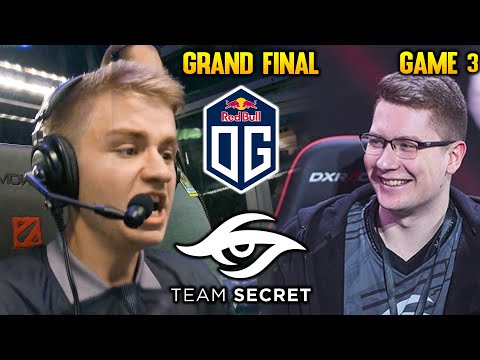 OG vs SECRET GRAND FINAL GAME 2 - THEY ARE JUST TOO GOOD!