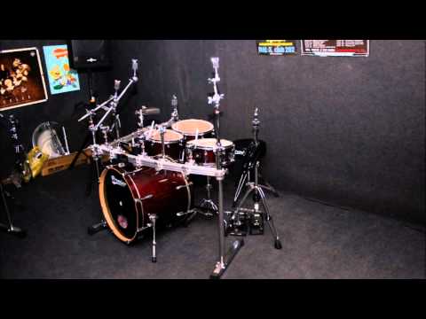 How to set up a drum kit in 15 seconds?