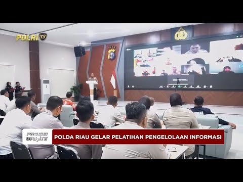 PRESISI UPDATE: KABID HUMAS POLDA RIAU BUKA PELATIHAN PENGELOLAAN DOKUMENTASI 23/05/25 (10.00)
