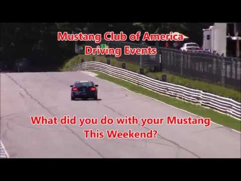 Mustang Club of America Driving Event   Memorial Day 2015   Atlanta Motorsports Park