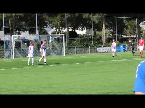 G) asc nieuwland jo17-1 vs dovo jo 17-2 op 29-9-2018