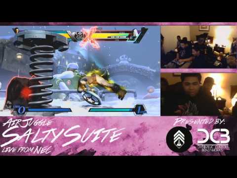 AirJuggle Salty Suite - NEC 15 - UMVC3 - KPB Taz VS. Jesse