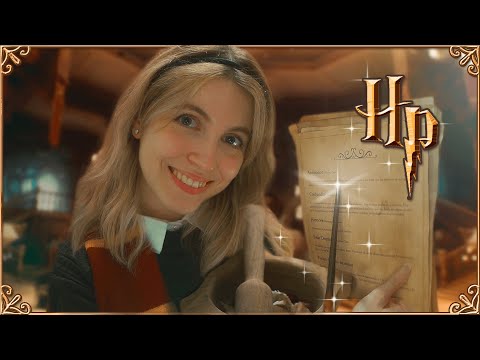 ASMR HOGWARTS ✨ Tu amiga y tú preparáis una POCIÓN para DORMIR a escondidas 🏰 RP