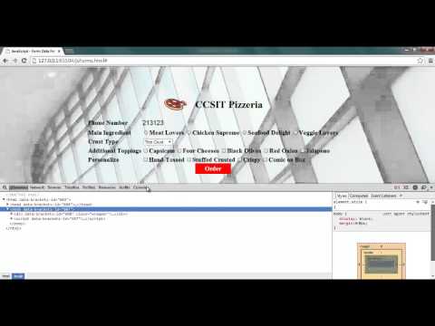 8javascript Form Data Retrieval