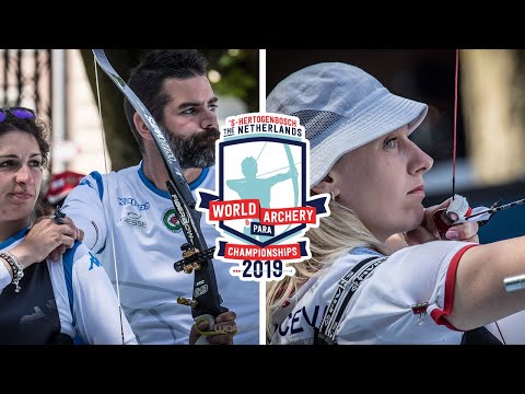 Italy v Russia – recurve mixed open team gold | Den Bosch 2019 World Para Championships