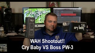 Video thumbnail for Wah Shootout!! Cry Baby vs Boss PW3 (Clean/Dirty) by Cryptic Mask Guitar