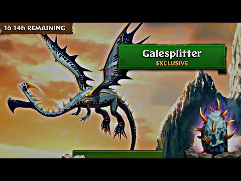 GALESPLITTER MAX LEVEL 175 TITAN MODE - Dragons: Rise of Berk