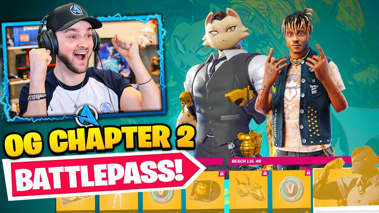 *NEW* Fortnite Chapter 2 REMIX Battle Pass! (Free Juice WRLD)