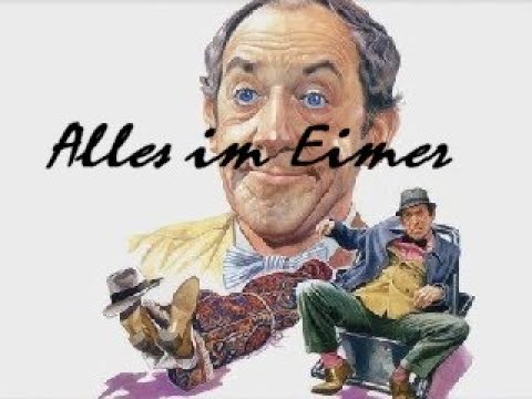 Didi Hallervorden - Alles im Eimer/ Komödie 1981/ D. Hallervorden, R. Schindler, R. Brandt, G. Trowe