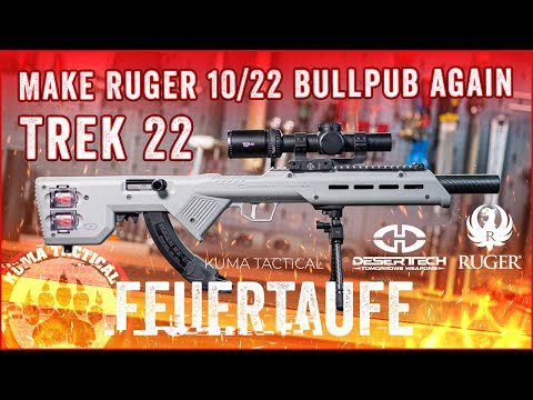 Desert Tech Trek 22 - Upgrade eines Branchenklassikers - Bullpup Chassis für Ruger 10/22