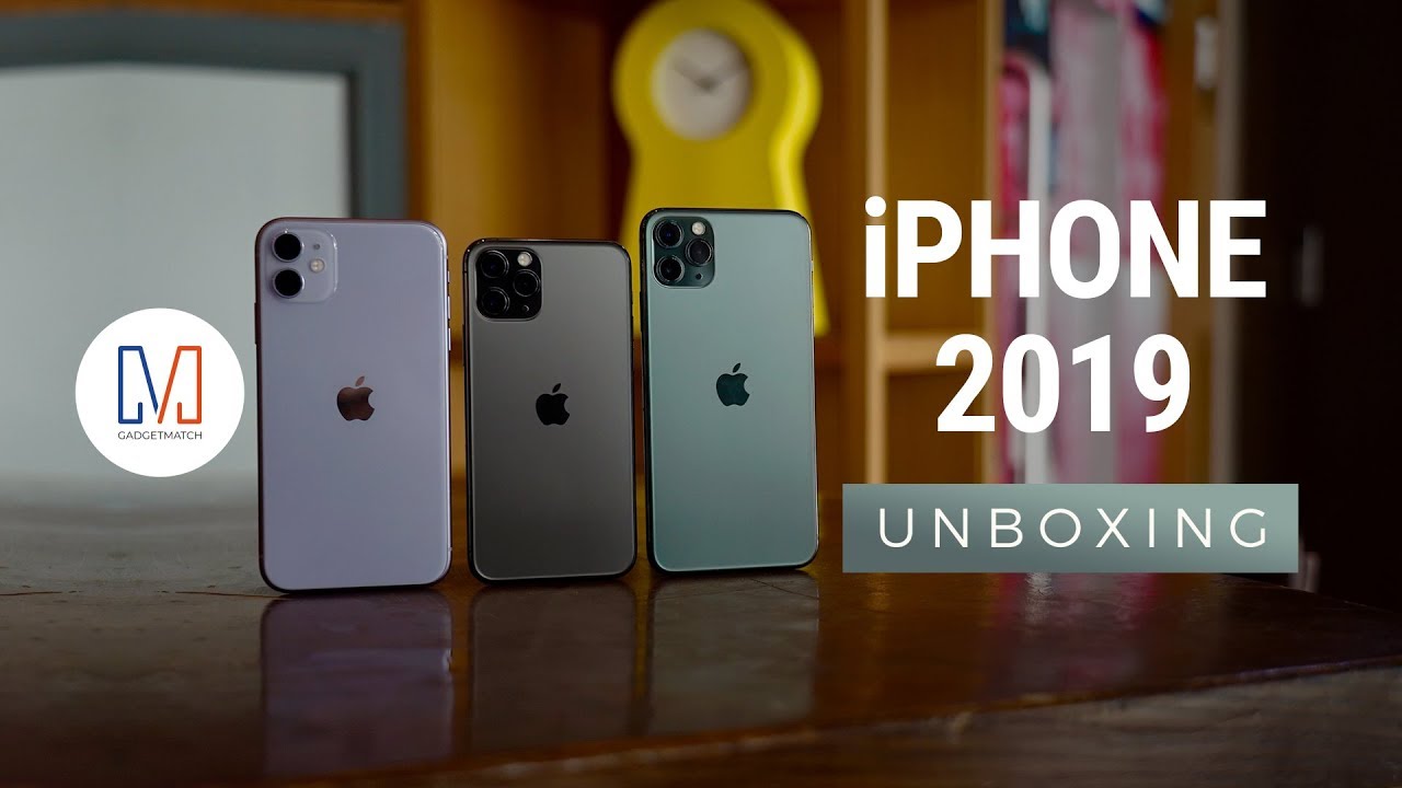 iPhone 11, 11 Pro and 11 Pro Max Unboxing