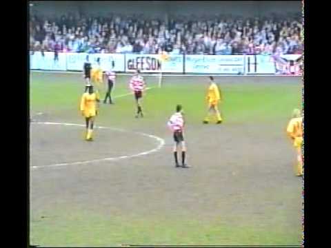 1991 surrey senior cup final woking fc 3 kingstonians fc 0 rare