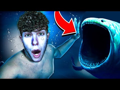 BLOOP GREIFT MICH AN im ECHTEN LEBEN !! Er ist im Grusel See !