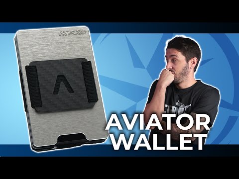 Aviator Wallet Review [A metal, modular f-ing wallet!]