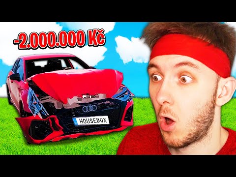 "TESTUJU" SVOJE AUTO! 💔 | BeamNG.drive