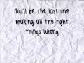 Just Stay Here Tonight - Augustana (w/ Lyrics ...