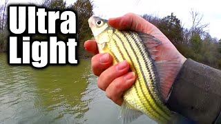 Ultralight Fishing With Gulp Minnows and Swim Baits (Spring Fishing)