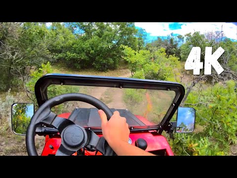 Trail Riding in the Mini Jeep! 4K POV